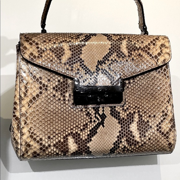 Nursace Snakeskin Print Handbag / Purse Shoulder / Side Bag / Crossbody Bag - Picture 9 of 16